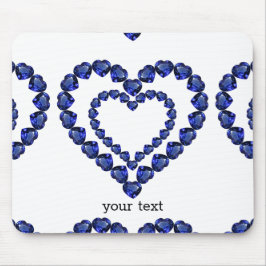Blue Sapphire Heart Musmatta