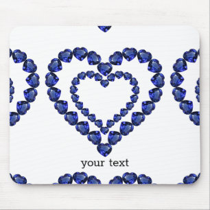 Blue Sapphire Heart Musmatta