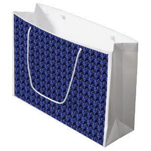 Blue Sapphire Mönster Design