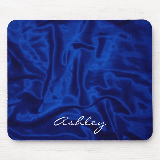 Blue Satin - Computer Mousepad Musmatta (Framsidan)