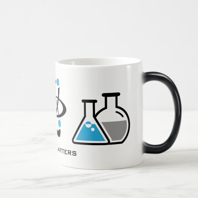 Blue Science Matters Design Mugg (Höger)