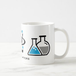 Blue Science Matters Design Mugg