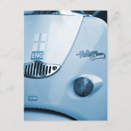 Blue Scooter Vykort