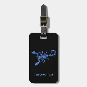 Blue Scorpion Bagagebricka