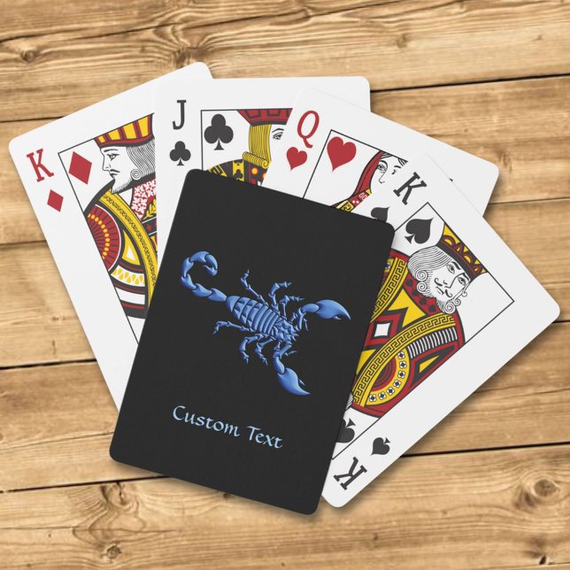 Blue Scorpion Casinokort (Skapare uppladdad)