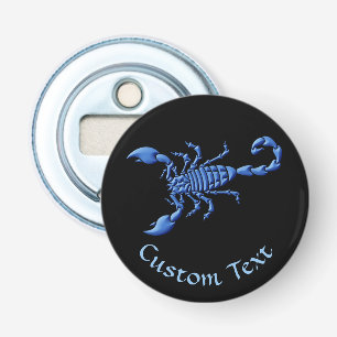 Blue Scorpion Flasköppnare