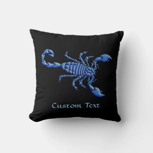 Blue Scorpion Kudde