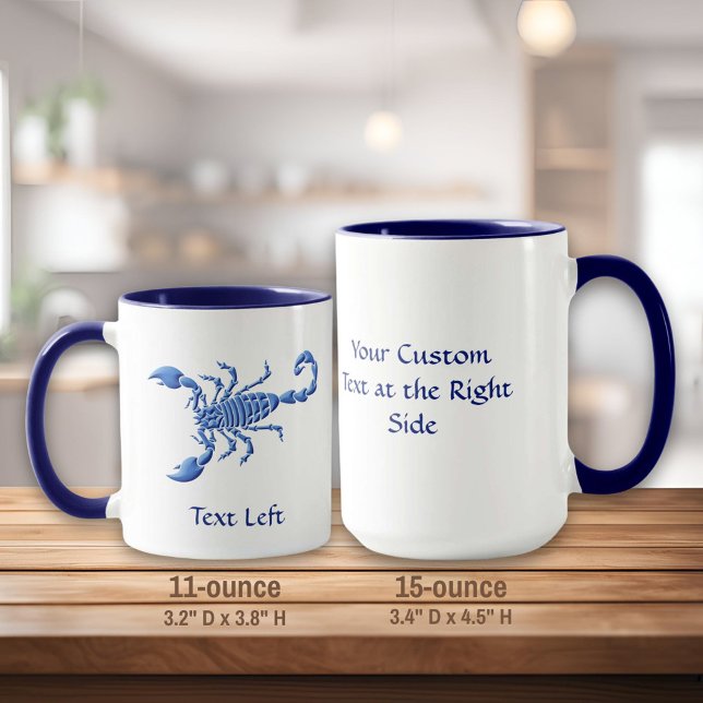 Blue Scorpion Mugg (Skapare uppladdad)