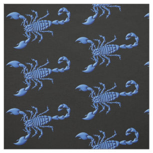 Blue Scorpion Tyg