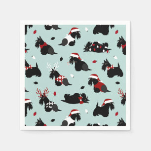Blue - Scottish Terrier Blue Pappersservett