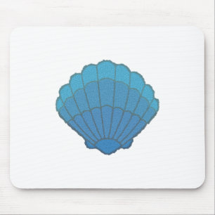Blue Seashell Mosaic Musmatta
