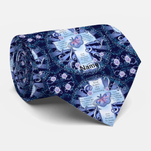 Blue Serenity Kor tie Slips
