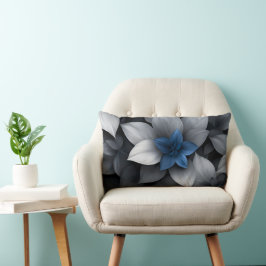 Blue Serenity Petals Lumbarkudde