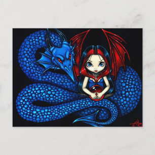 "Blue Serpent" vykort