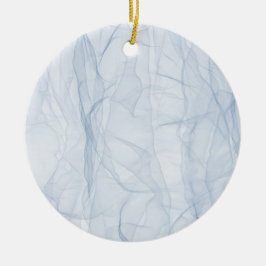Blue Shadow Mönster Julgransprydnad Keramik