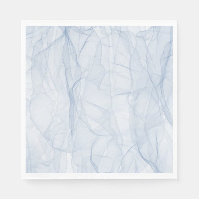 Blue Shadow Mönster Pappersservett (Framsidan)