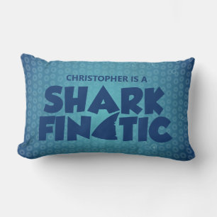 Blue Shark Dekorativ kudde