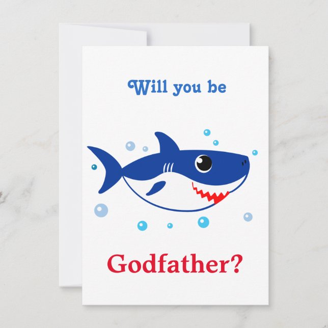 Blue Shark Godfather Frieri för Baby Shark (Framsida)