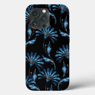 Blue Shimmer-Blommigt