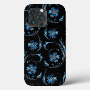 Blue Shimmer Blommigt 2