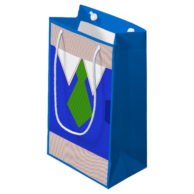 Blue Shirt and Tie (Framsidan Vinklad)