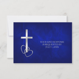 Blue Silver Christian Kor Bröllop OSA