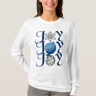 Blue Silver jul Joy Shirt T