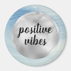 Blue Silver Ombre Rand Magnet