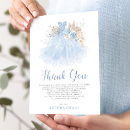 Blue Silver Quinceañera Dress Mis Quince 15 Años Tack Kort