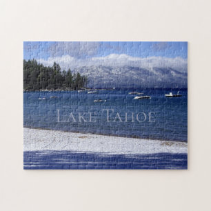 Blue Sjö Tahoe Nevada & California Pussel