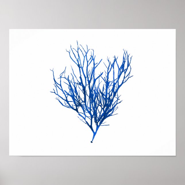 Blue Sjögräs #10 42x32 cm Poster (Framsidan)
