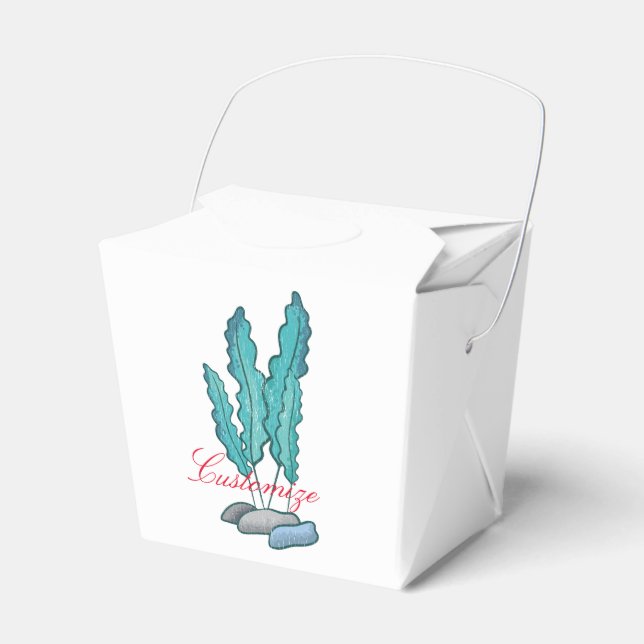 Blue Sjögräs Algae Thunder_Cove Presentaskar (Framsidan Sidan)