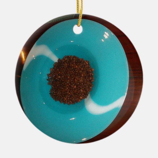 Blue Skeezer Julgransprydnad Keramik (Framsidan)