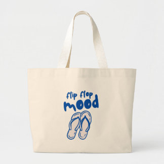 Blue Sketch fet Flinflip flops Mood Daily Life Phr Jumbo Tygkasse