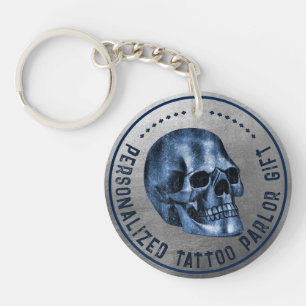 Blue Skull Coola Gothic Pro Fidelity Tatto Parlor