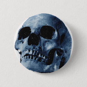 Blue Skull Knapp