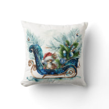 Blue Sled Baby Reindeer