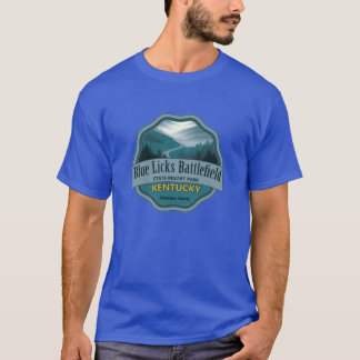 Blue Slickar Battlefield State Park T Shirt
