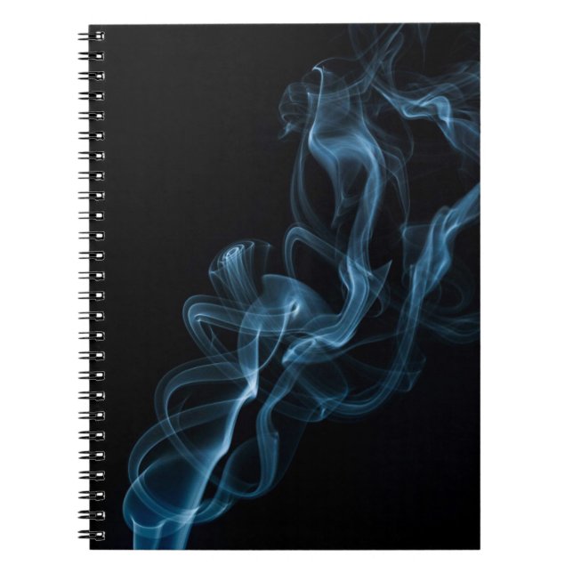 Blue Smoke Anteckningsbok (Framsidan)