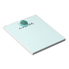 Blue Snigel Anteckningsblock