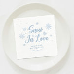 Blue Snö i kärlek Winter Ski Bachelorette Pappersservett<br><div class="desc">Öka din vinterbachelorettfest med de här "Snö i Kärlek"-servetterna, perfekt för en vinterservetter. Förbättra ert vinterkompaket med dessa skidbachelorettpartiska essentialer. Idealisk för en apres skidbachelorette-fest. De här blöjorna ger elegans till ditt snö i kärlek-bachelorette-parti. Skapa en häpnadsväckande snö-stödd bachelorette-fest med det ultimata vintern-temat för bachelorette-partiet. Njut av en champagne på...</div>