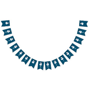 Blue Snögubbe, Glad helg Vimplar