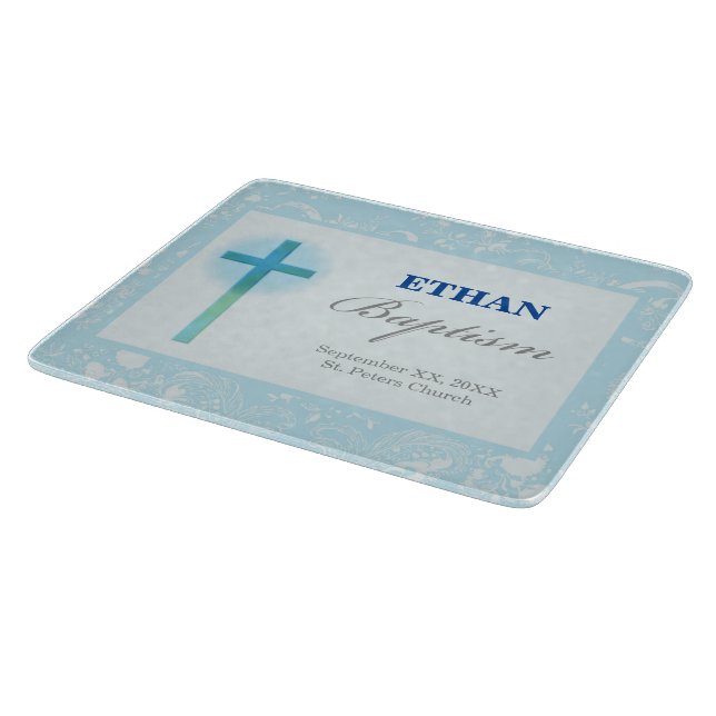 Blue Snöre Boy Baptism (Hörn)