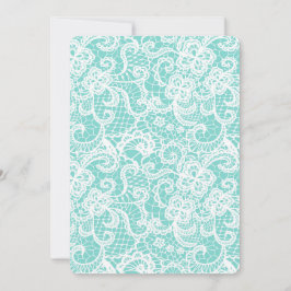 Blue Snöre Inbjudningar