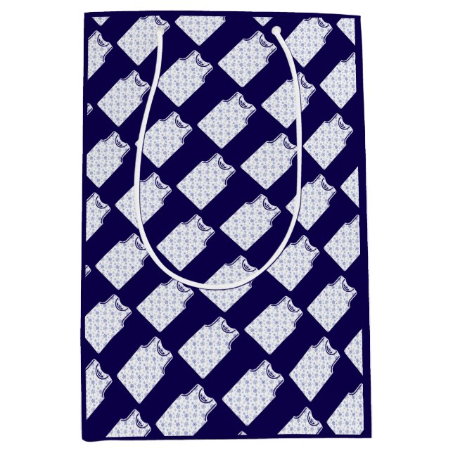 Blue Snowflake Basketball Jersey (Framsidan)