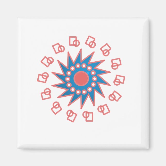 Blue Sol Magnet (Framsidan)