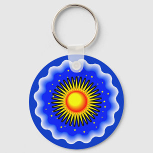 Blue Sol Nyckelring