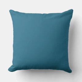 Blue Solid Color, Cushion Simple, Modern Kudde