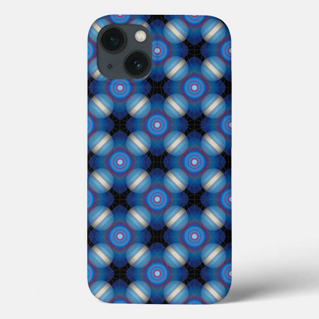 Blue Spacey Geometric (Baksida)