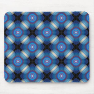 Blue Spacey Geometric Musmatta
